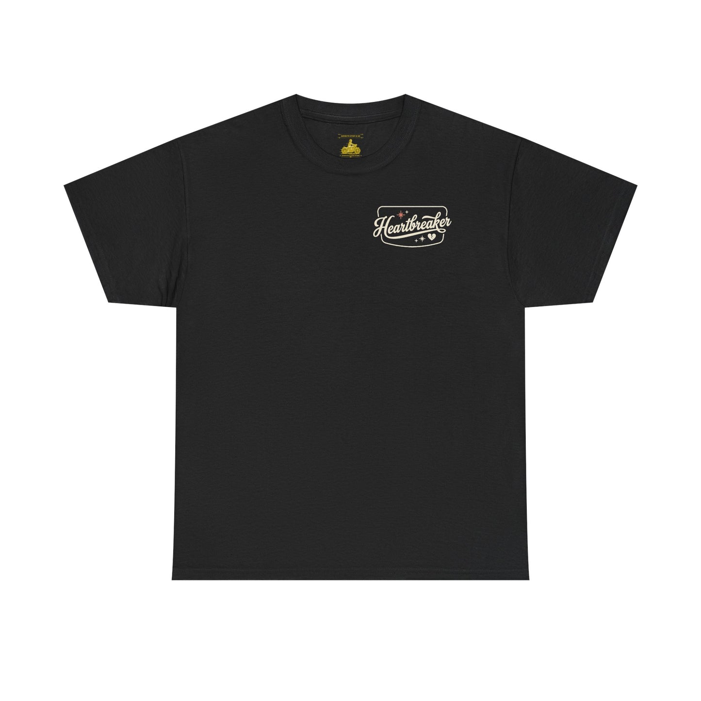 Heartbreaker Graphic Tee — Bold Heartbreaker Text T-Shirt