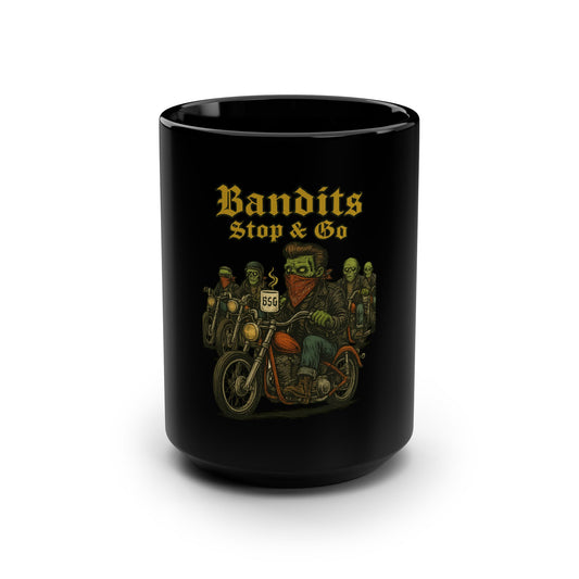 Mug - Zombie Riot 15oz Black Mug, Keeping Zombies at Bay