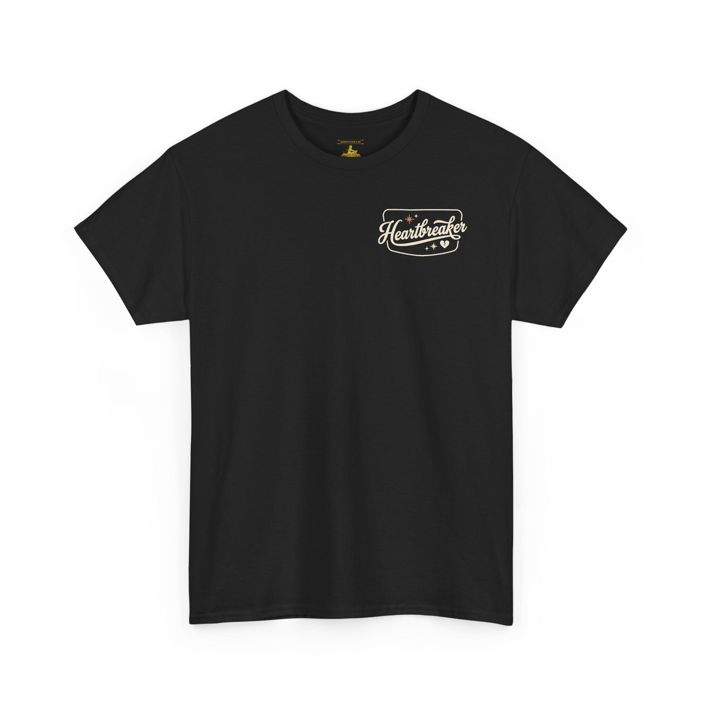 Heartbreaker Graphic Tee — Bold Heartbreaker Text T-Shirt